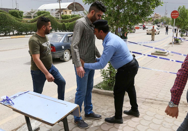 People in the Kurdistan Region and Iraq vote in the parliamentary elections across the country. (Photo: AFP)